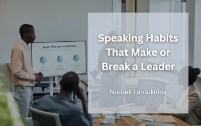 Speaking Habits That Make or Break a Leader